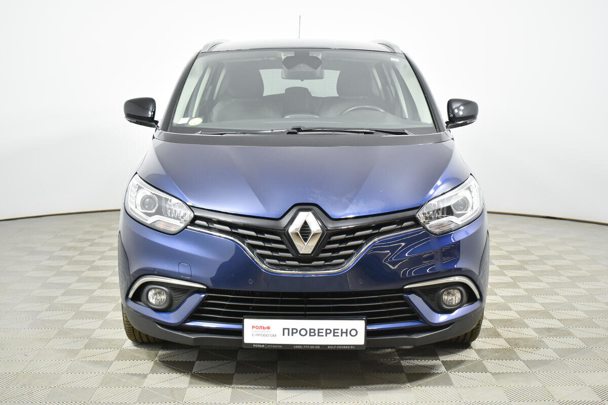2017 Renault Scenic Grand IV, синий - вид 1