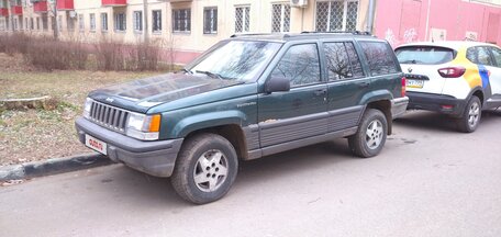 1995 Jeep Grand Cherokee I (ZJ), зелёный, 225000 рублей, вид 1