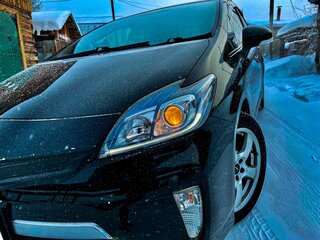 2014 Toyota Prius Plug-in Hybrid III Рестайлинг (XW30), чёрный, 1220000 рублей, вид 1