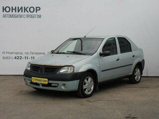 2008 Renault Logan I, серый, 189000 рублей, вид 1