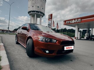 2007 Mitsubishi Lancer X, красный, 600000 рублей, вид 1