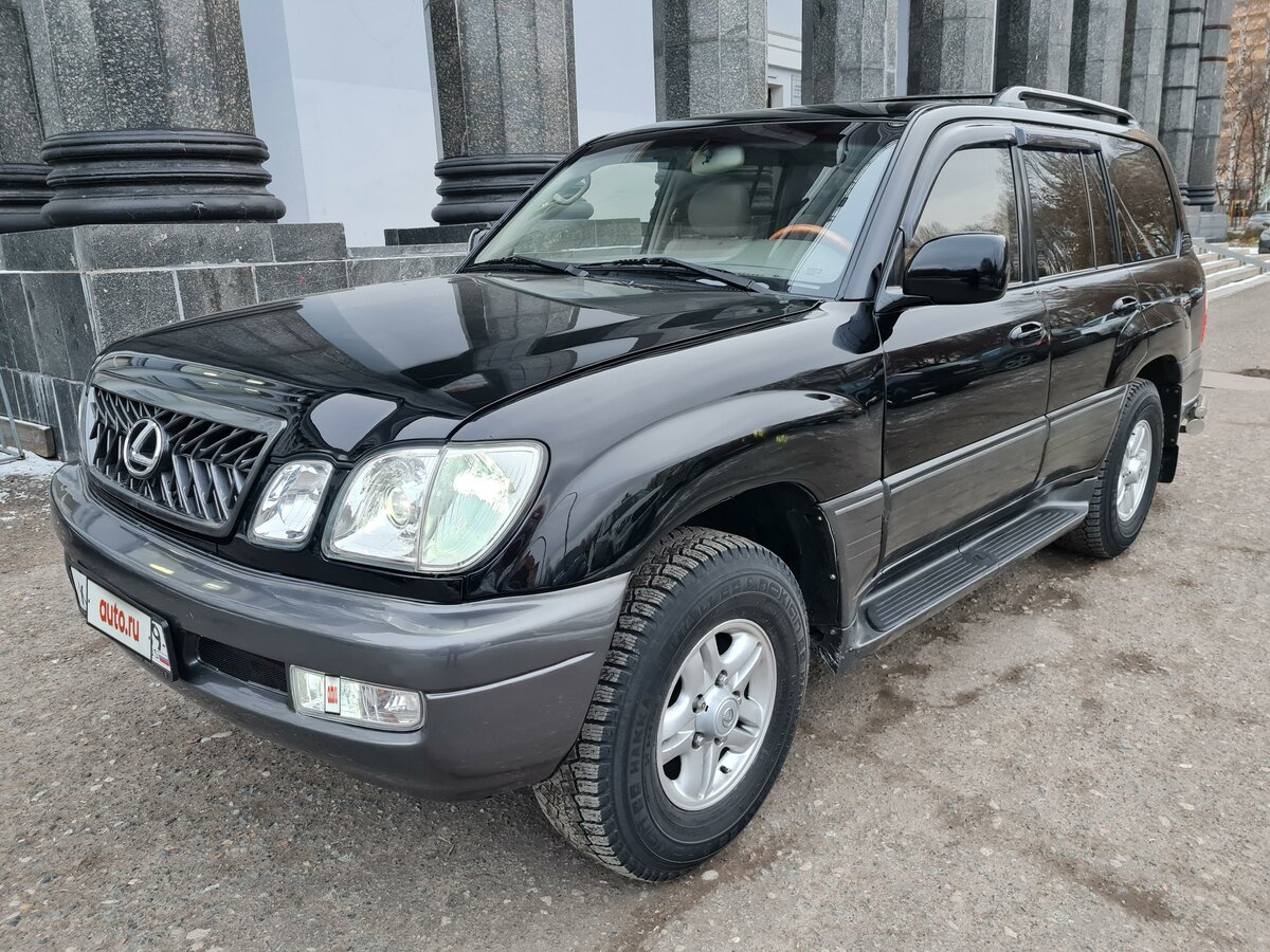 Лексус ЛХ 470 2000 черный