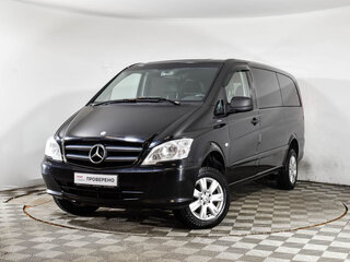 2013 Mercedes-Benz Vito 113 CDI L2 II (W639) Рестайлинг, чёрный, 2199000 рублей, вид 1