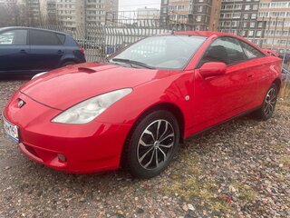 2002 Toyota Celica VII (T230), красный, 850000 рублей, вид 1