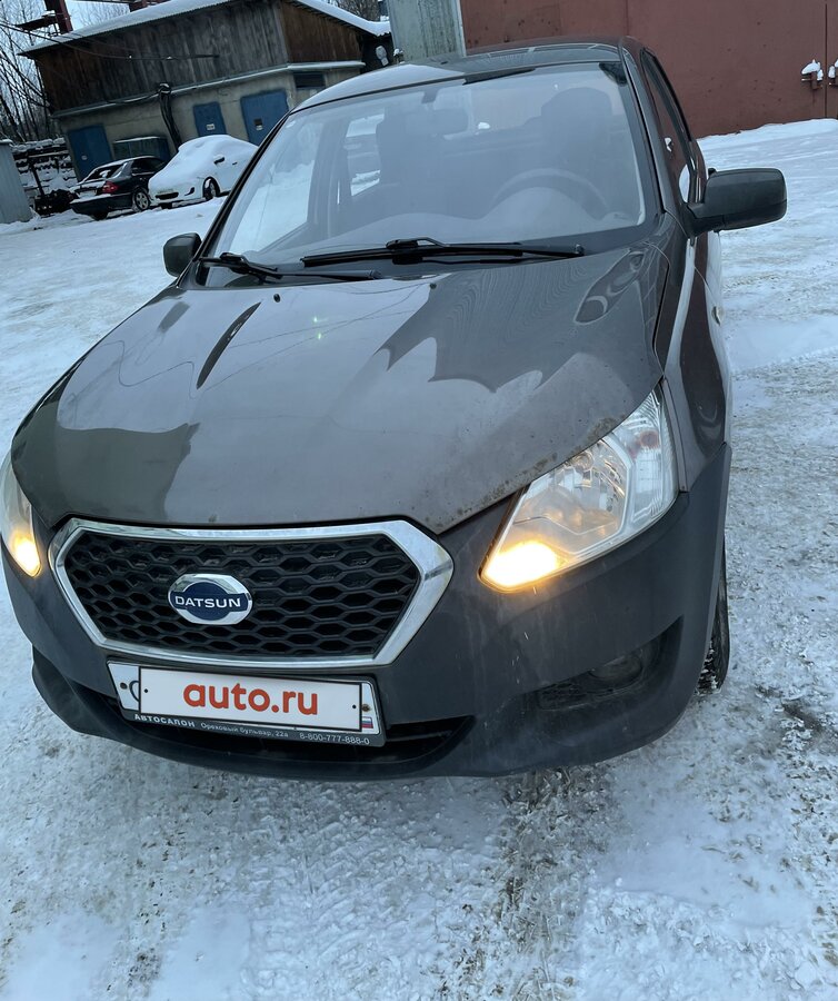 Серый датсун on do