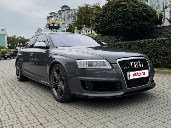 2010 Audi RS 6 II (C6), серый, 4500000 рублей - вид 1