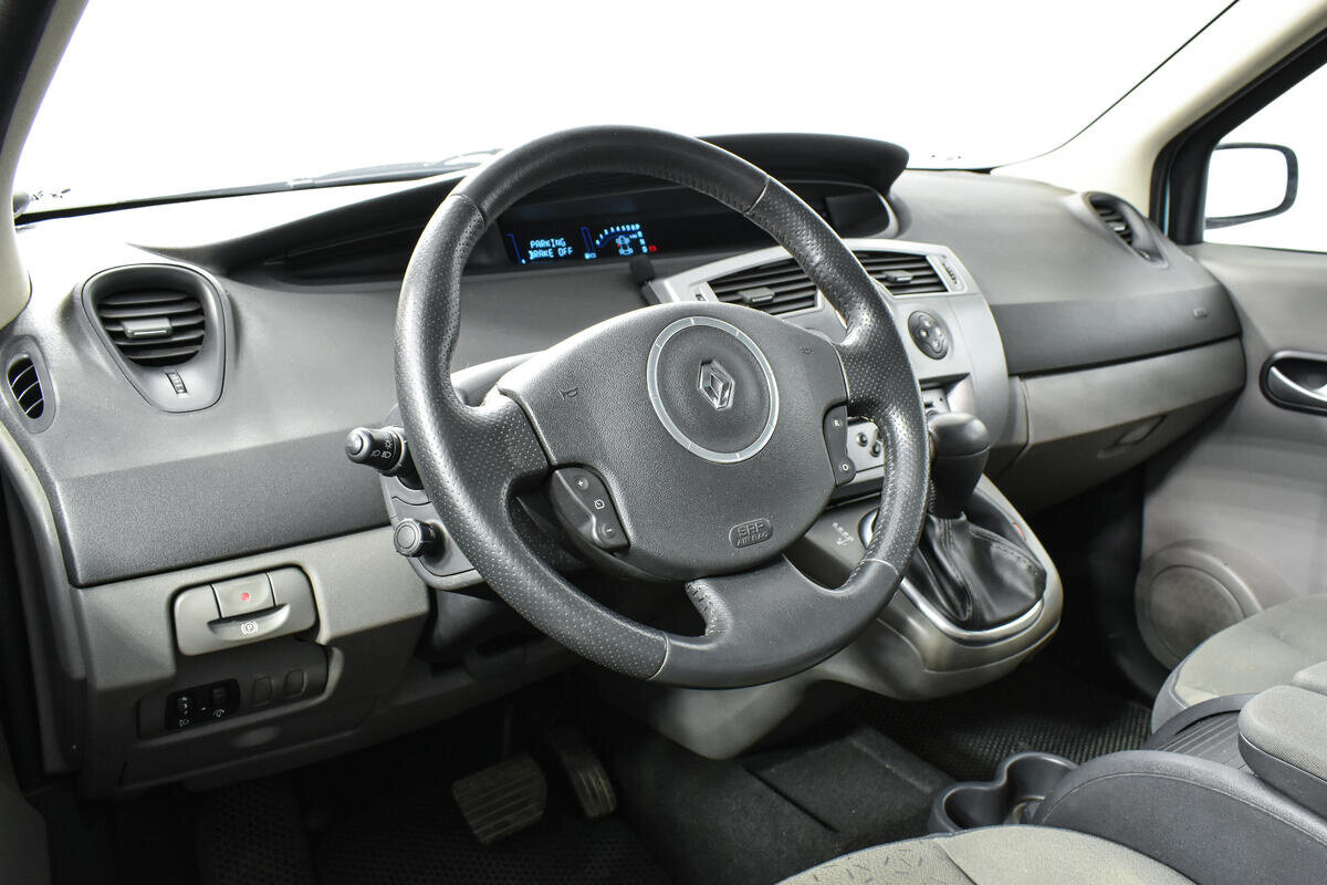 2008 Renault Scenic II Рестайлинг, синий - вид 13