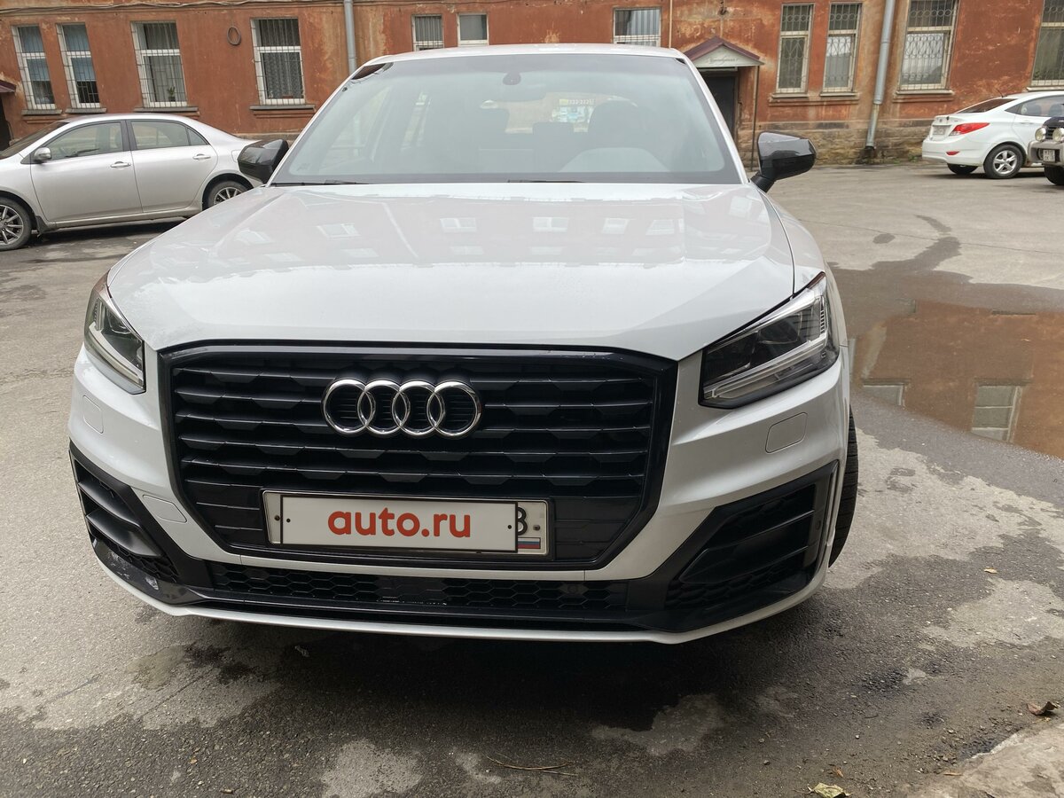 Купить б/у Audi Q2 I 1.6d AMT (116 л.с.) дизель робот в Иркутске: белый ...