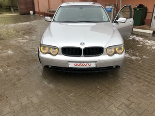 2001 BMW 7 серии 745i IV (E65/E66), серебристый, 320000 рублей, вид 1