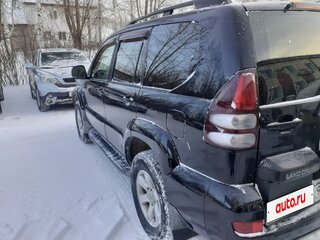 2005 Toyota Land Cruiser Prado 4-speed 120 Series, чёрный, 1550000 рублей, вид 3