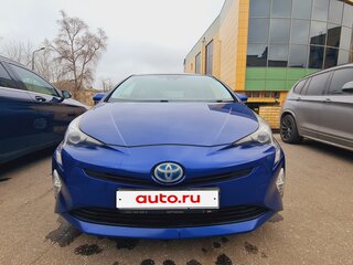 2016 Toyota Prius IV (XW50), синий, 1350000 рублей, вид 1