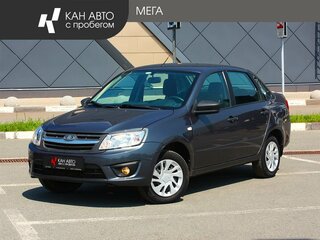 2017 Lada (ВАЗ) Granta I, серый, 738000 рублей, вид 1