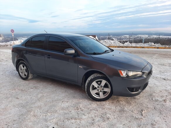 2008 Mitsubishi Lancer X, серый, 799000 рублей - вид 12