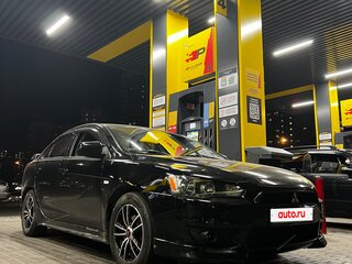 2008 Mitsubishi Lancer X, чёрный, 740000 рублей, вид 1