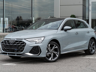 2025 Audi A3 Sportback 35 TFSI IV (8Y) Рестайлинг, серый, 4595000 рублей, вид 1