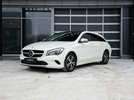 2016 Mercedes-Benz CLA 180 I (C117, X117) Рестайлинг, белый, 1199000 рублей, вид 1