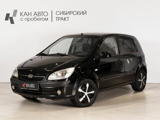 2008 Hyundai Getz I Рестайлинг, чёрный, 570000 рублей, вид 1