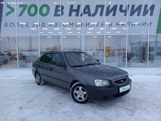 2007 Hyundai Accent ТагАЗ II, серый, 249000 рублей, вид 1