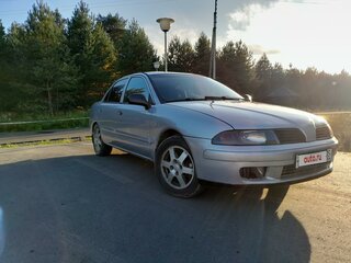 2003 Mitsubishi Carisma I Рестайлинг, серебристый, 350000 рублей, вид 1