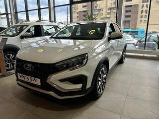 2024 Lada (ВАЗ) Vesta SW Cross I Рестайлинг (NG), белый, 1950500 рублей, вид 1