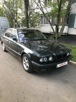 1994 BMW 5 серии 518i III (E34), зелёный, 170000 рублей, вид 1