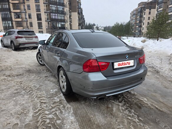 2011 BMW 3 серии 320i V (E90/E91/E92/E93) Рестайлинг, серый, 850000 рублей - вид 6