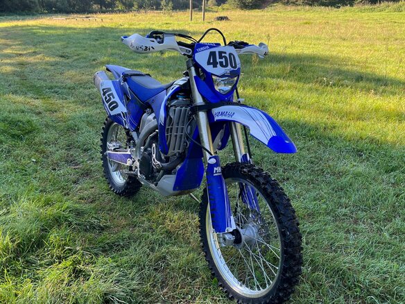 2011 Yamaha WR450F, синий, 480000 рублей - вид 26