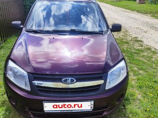 2012 Lada (ВАЗ) Granta I, красный, 330000 рублей, вид 1