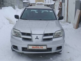 2003 Mitsubishi Outlander I, серебристый, 435000 рублей, вид 1