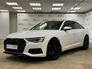 2020 Audi A6 45 TFSI V (C8), белый, 3599000 рублей, вид 1