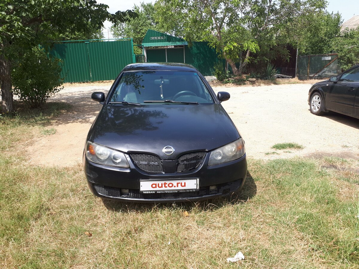 Nissan Almera 2006 черный