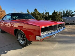 1969 Dodge Charger R__T II, красный, 13000000 рублей, вид 1
