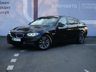 2015 BMW 5 серии 520i VI (F10/F11/F07) Рестайлинг, чёрный, 1350000 рублей, вид 1