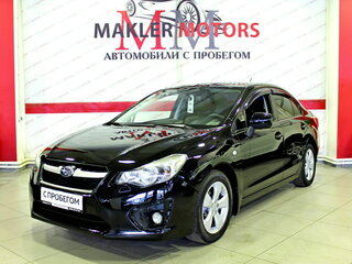 2012 Subaru Impreza IV, чёрный, 819000 рублей, вид 1