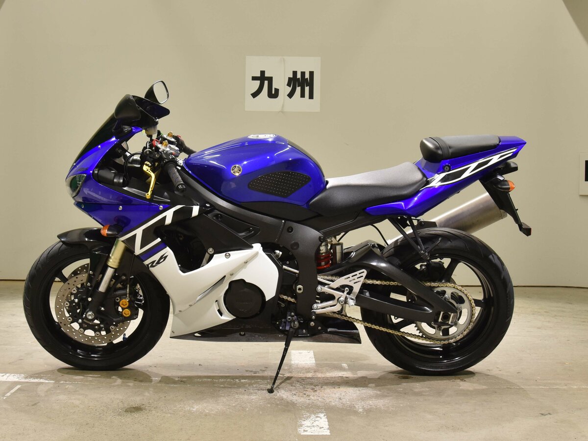 2005 Yamaha YZF-R6, синий, 395000 рублей - вид 5