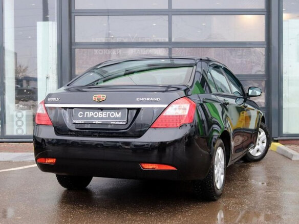2014 Geely Emgrand, чёрный - вид 4