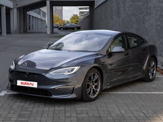 2021 Tesla Model S Long Range I Рестайлинг 2, серебристый, 7000000 рублей, вид 1