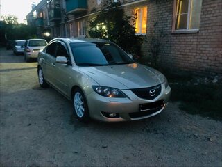 2004 Mazda 3 I (BK), золотистый, 340000 рублей, вид 1