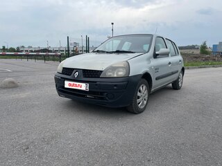 2003 Renault Clio II Рестайлинг 2, серебристый, 120000 рублей, вид 1