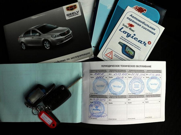 2014 Geely Emgrand, чёрный - вид 22