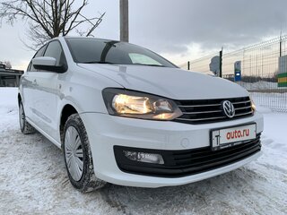 2019 Volkswagen Polo V Рестайлинг, белый, 1070000 рублей, вид 1
