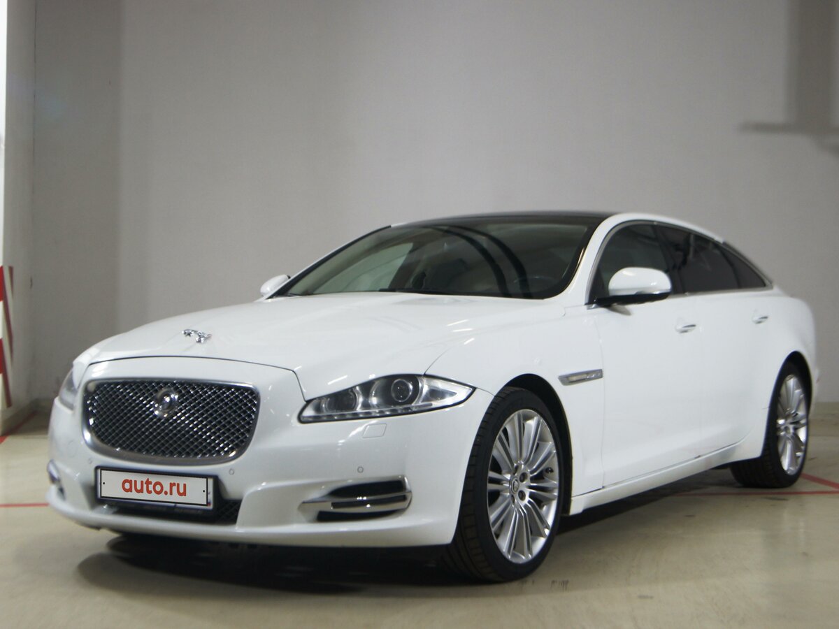 Ягуар XJ 351 белый
