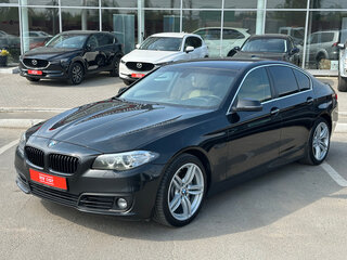 2014 BMW 5 серии 520d VI (F10/F11/F07) Рестайлинг, чёрный, 2500000 рублей, вид 1