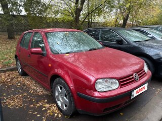 1999 Volkswagen Golf IV, красный, 360000 рублей, вид 1