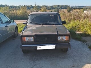 2007 Lada (ВАЗ) 2107, зелёный, 105000 рублей, вид 1