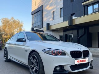 2013 BMW 5 серии 525d xDrive VI (F10/F11/F07) Рестайлинг, белый, 1600000 рублей, вид 1