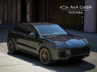 2025 Porsche Cayenne Turbo E-Hybrid Coupé III Рестайлинг, чёрный, 33607865 рублей, вид 1