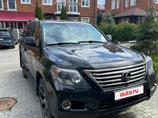 2008 Lexus LX 570 III, чёрный, 4950000 рублей, вид 1