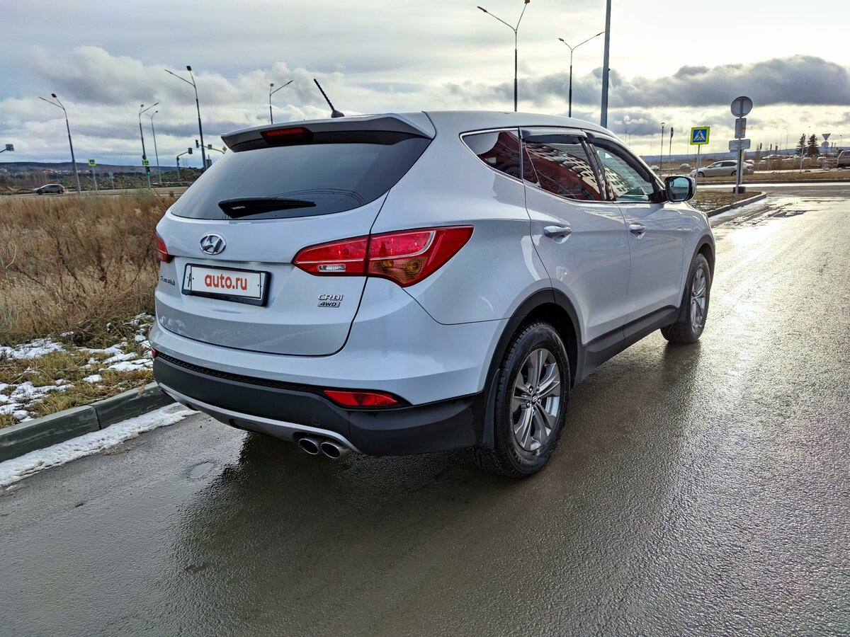 2013 Hyundai Santa Fe III, серый - вид 6
