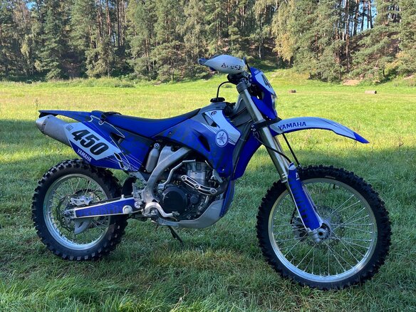 2011 Yamaha WR450F, синий, 480000 рублей - вид 27